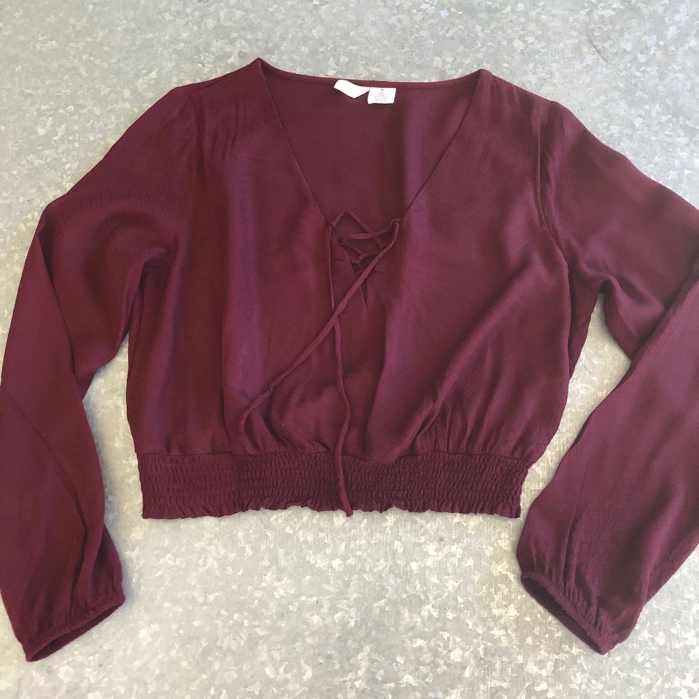 Sky and Sparrow Peasant Blouse! Sz Med